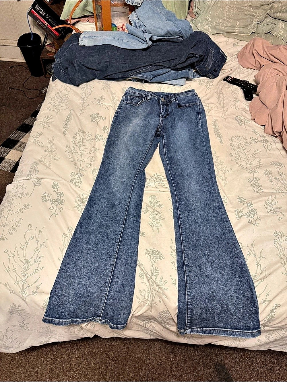 Blue Flare Jeans petite small